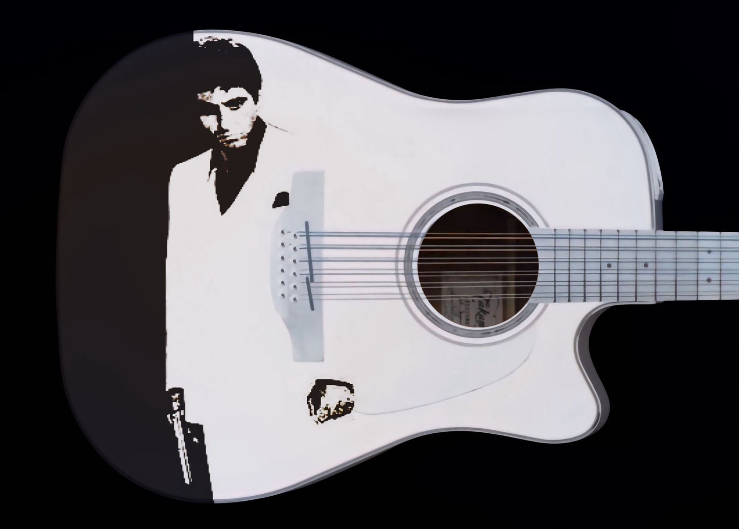 Scarface B&W Wrap